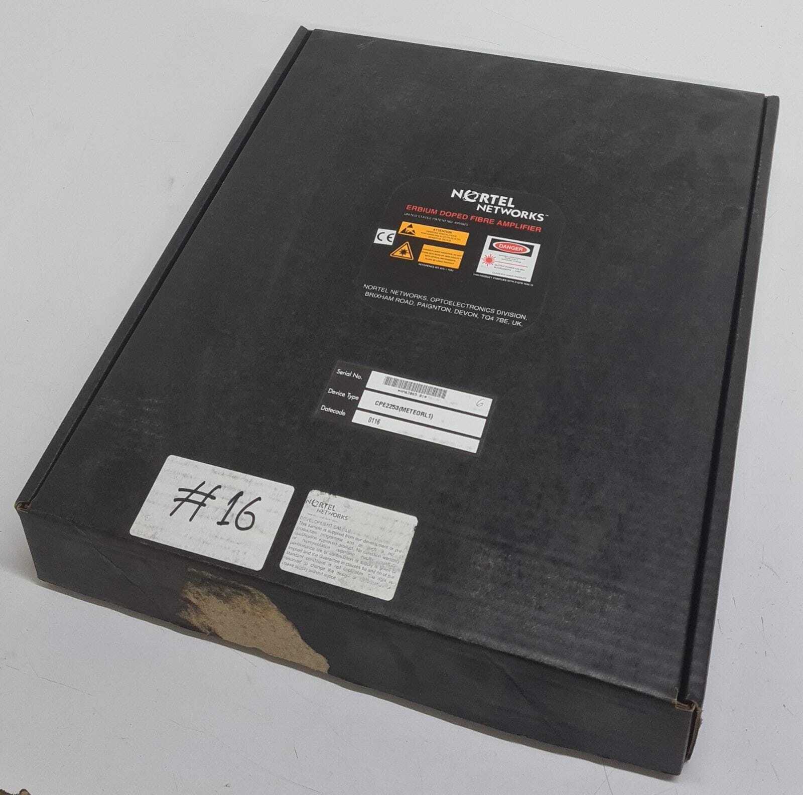 Nortel Networks ERBIUM DOPED FIBRE CPE2253 (METEORL1) Multiwavelength Module