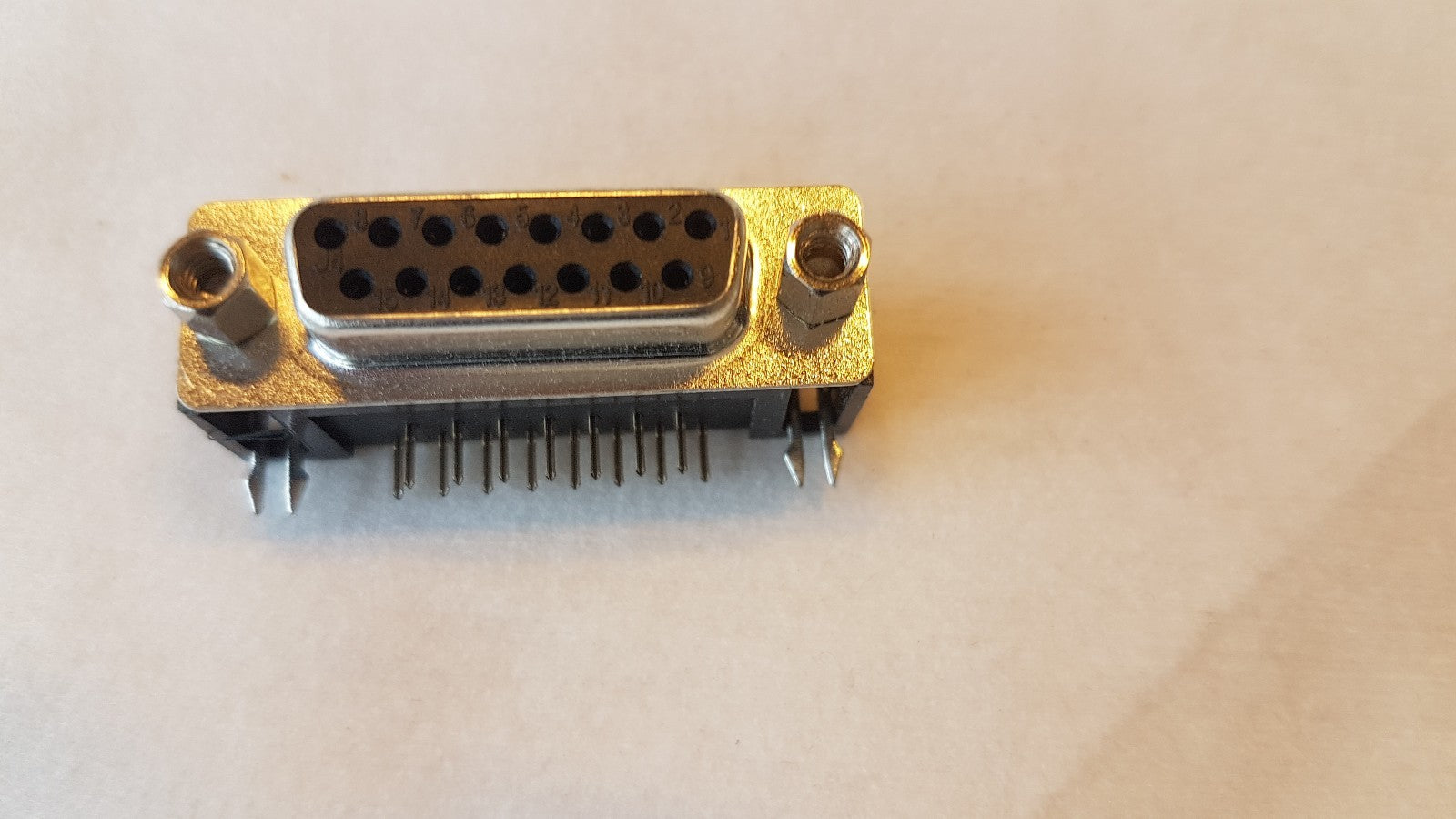 Conec Connector D Sub 15 Pin Female Pcb R 302A11259X El 00068 Ex Lot Of 30