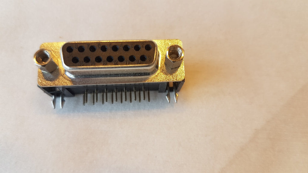 Conec Connector D Sub 15 Pin Female Pcb R 302A11259X El 00068 Ex Lot Of 30