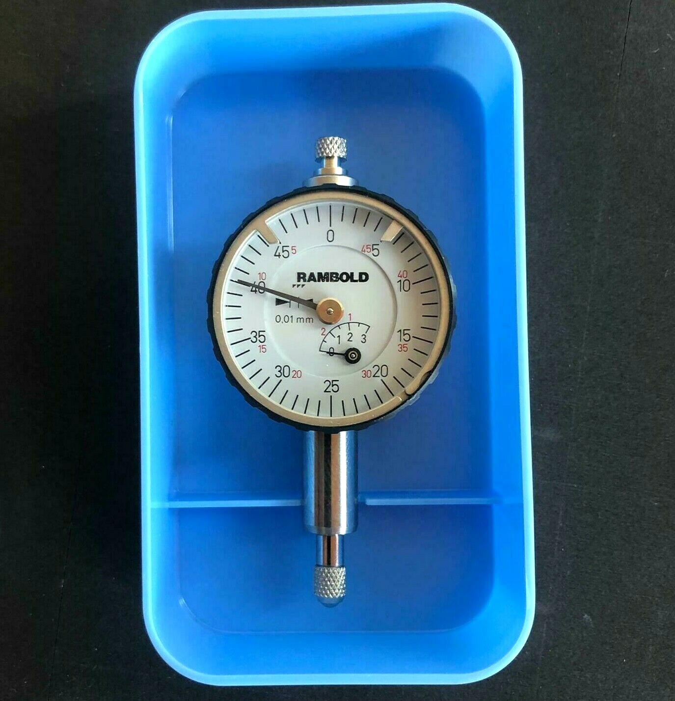 Rambold Precision Dial Metric Accuracy Measurement Instrument 0.01mm WK 353360