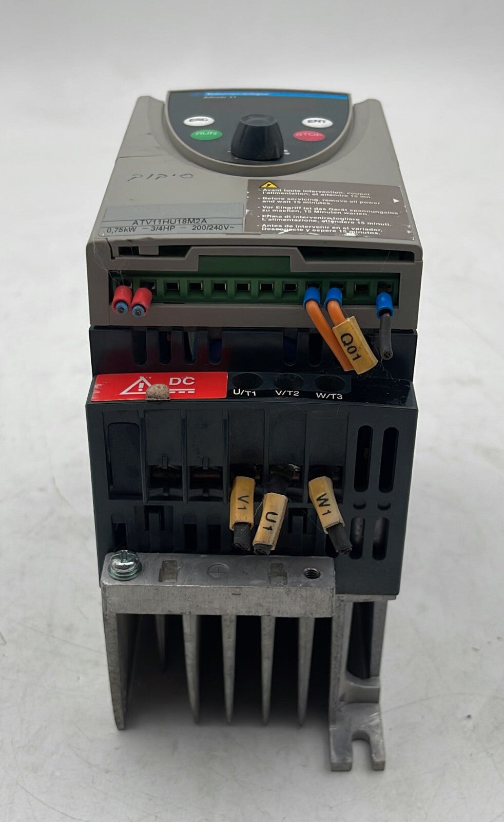 Telemecanique ATV11HU18M2A Inverter Drive 0.75kW 3/4HP