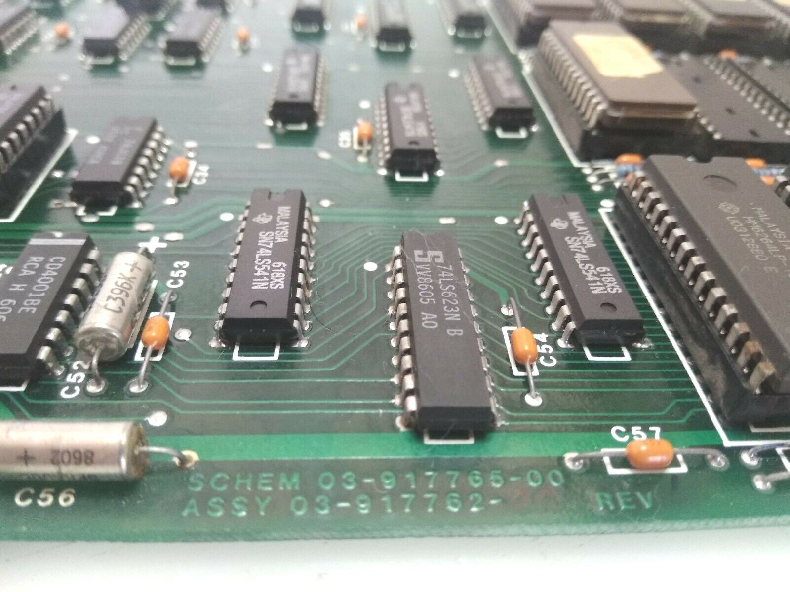 Varian Cpu Circuit Board 03 917762 00 Rev 2