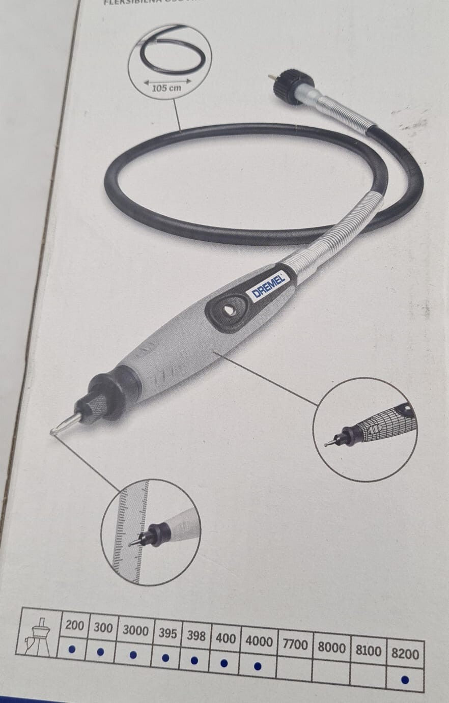 NEW SEALED - DREMEL Flexible Shaft 225-01 26150225JA Power Tool Cable 105cm