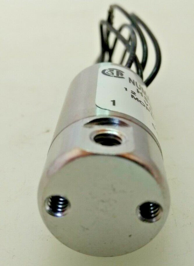 Numatics Mpg 2 Pos Valve W Solenoid Leads Hs02l6h00v Line Mounted 12 Vdc 100 Psi