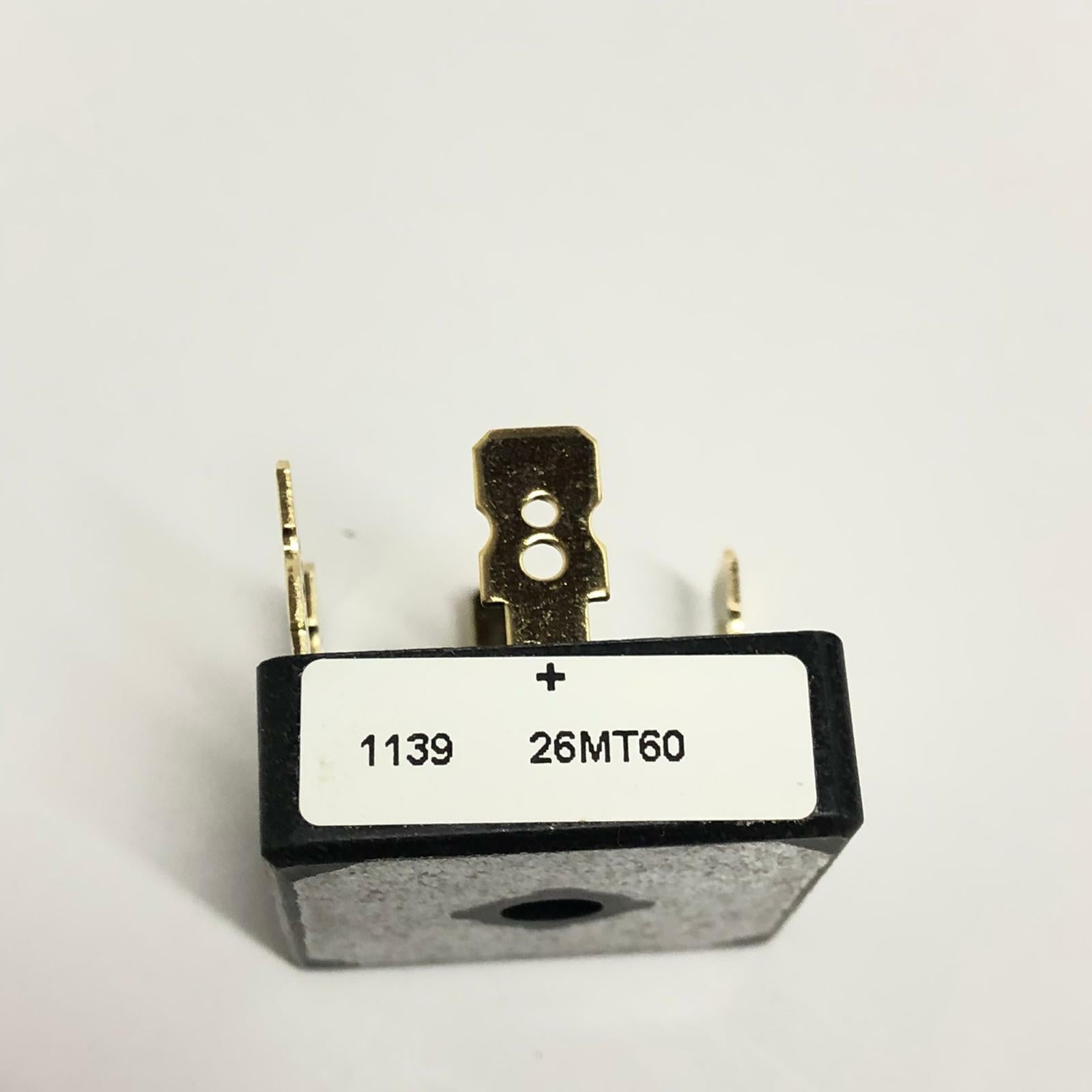 [20 Pcs] Vishay VS-26MT60, 3-phase Bridge Rectifier, 25A 600V, 5-Pin D 63