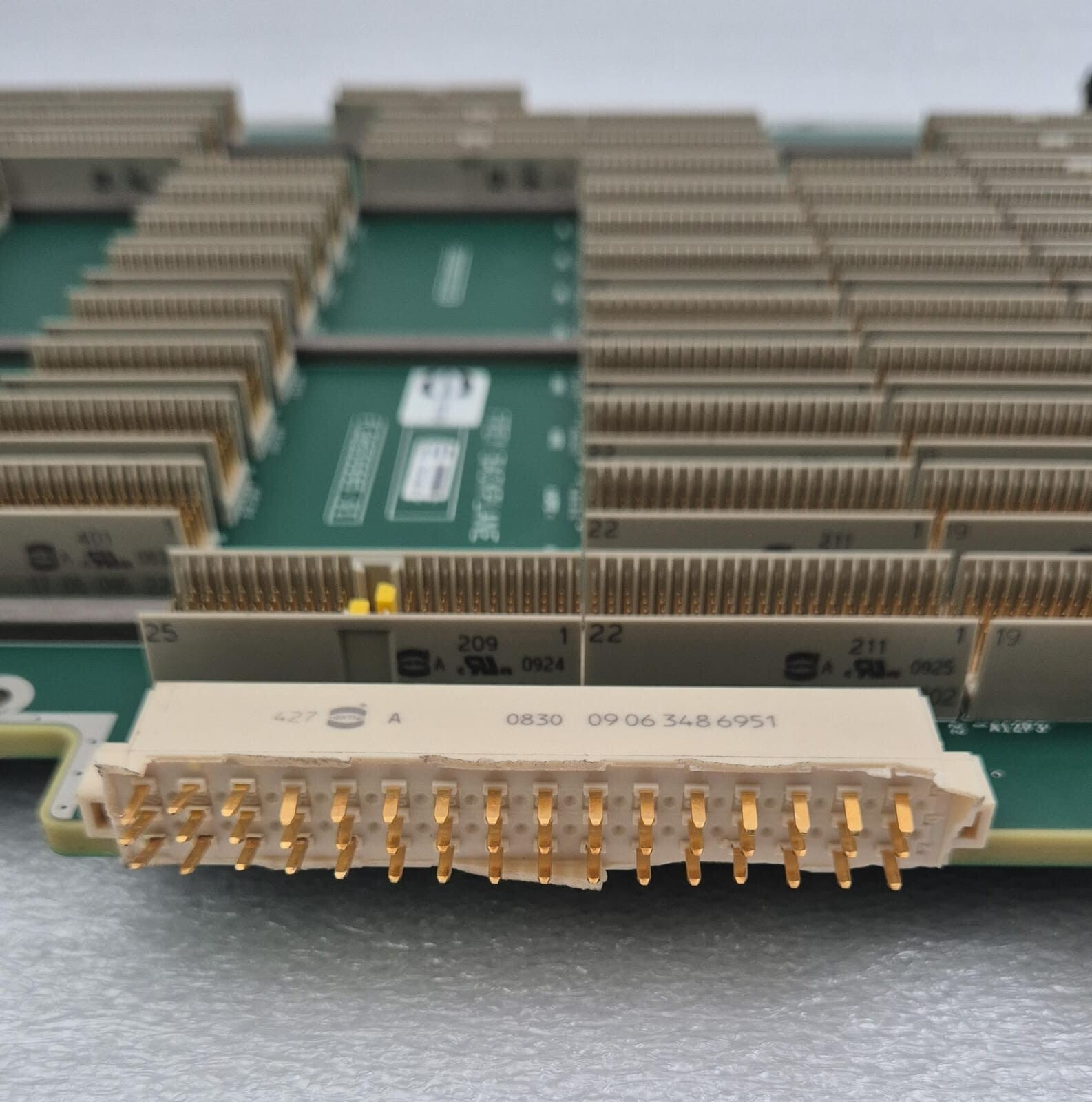 GE Healthcare LOGIQ Vivid E9 Ultrasound GA302685 FREY BACKPLANE BOARD GA200685