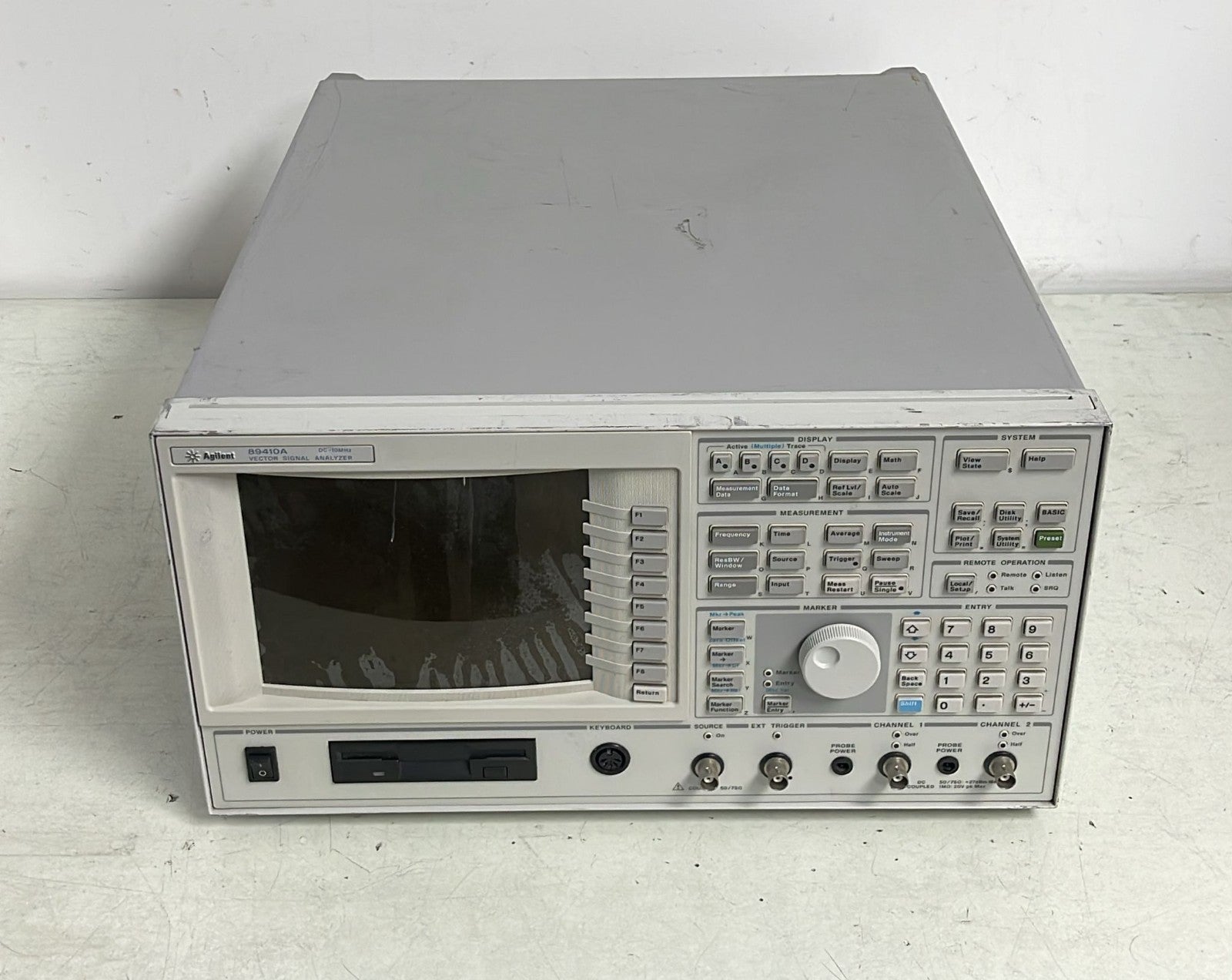 Agilent 89410A Vector Signal Analyzer DC-10 MHz OPT AYA & AY7