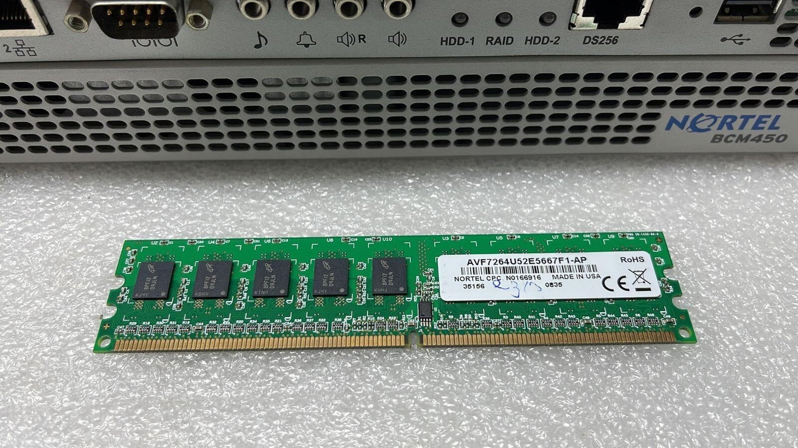 NORTEL BCM450 NTC01050 & CEC Capacity Expansion Daughter Card & INTEL Z-U130