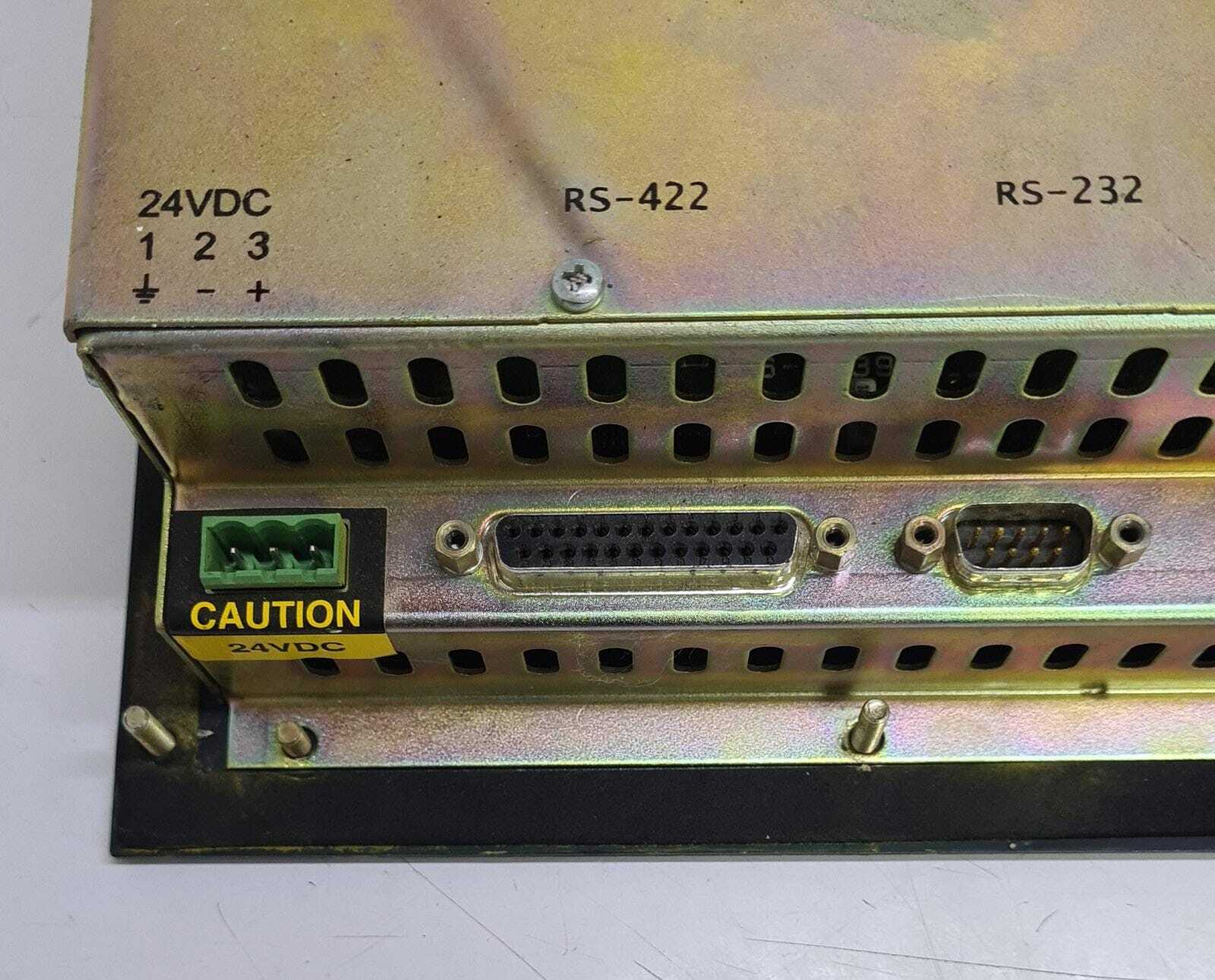 Beijer CIMREX 30 communication ports RS-232 RS-422 rear view