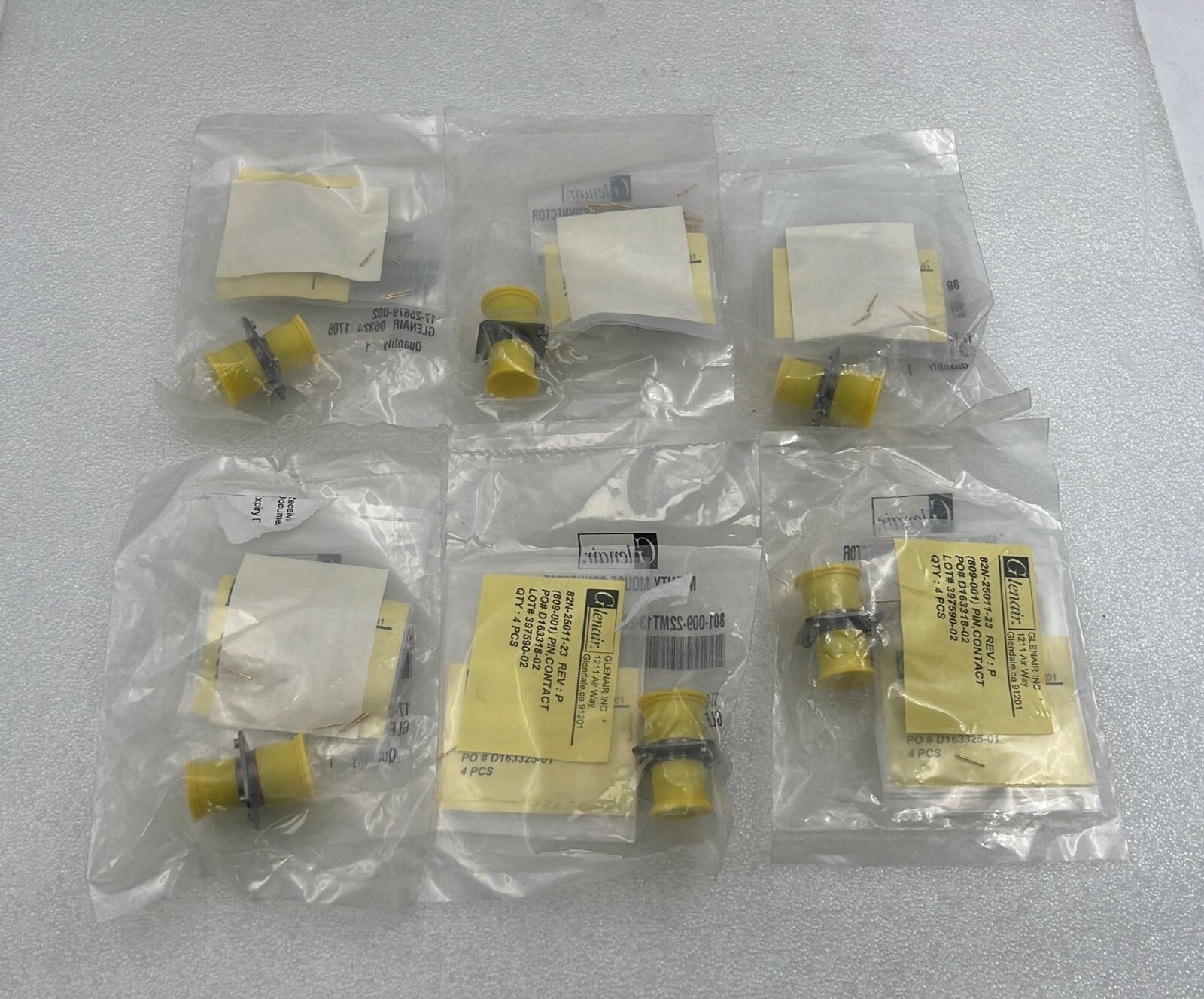[LOT 6 PCS] Glenair 801-009-22MT13-205PA Mighty Mouse Connector
