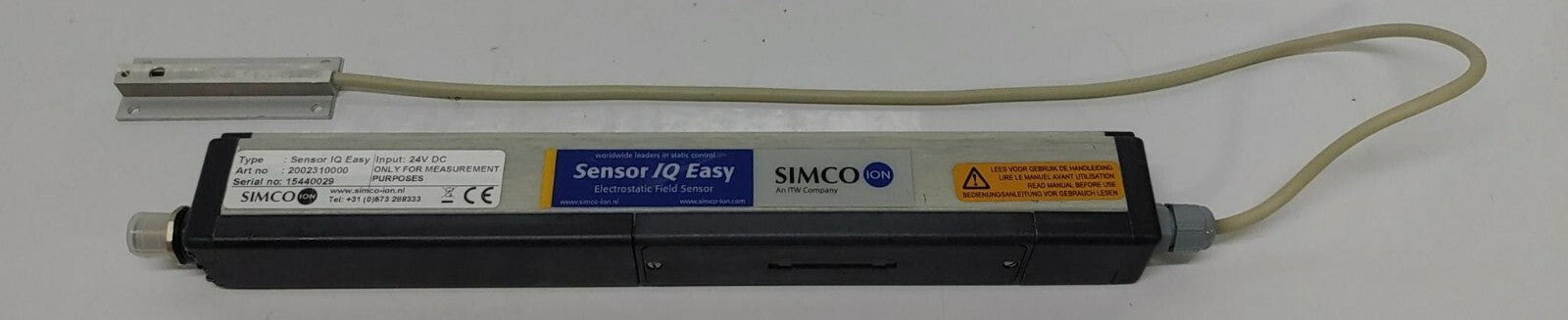 NEW - SIMCO ION Sensor IQ Easy 2002310000 Electrostatic Field Sensor