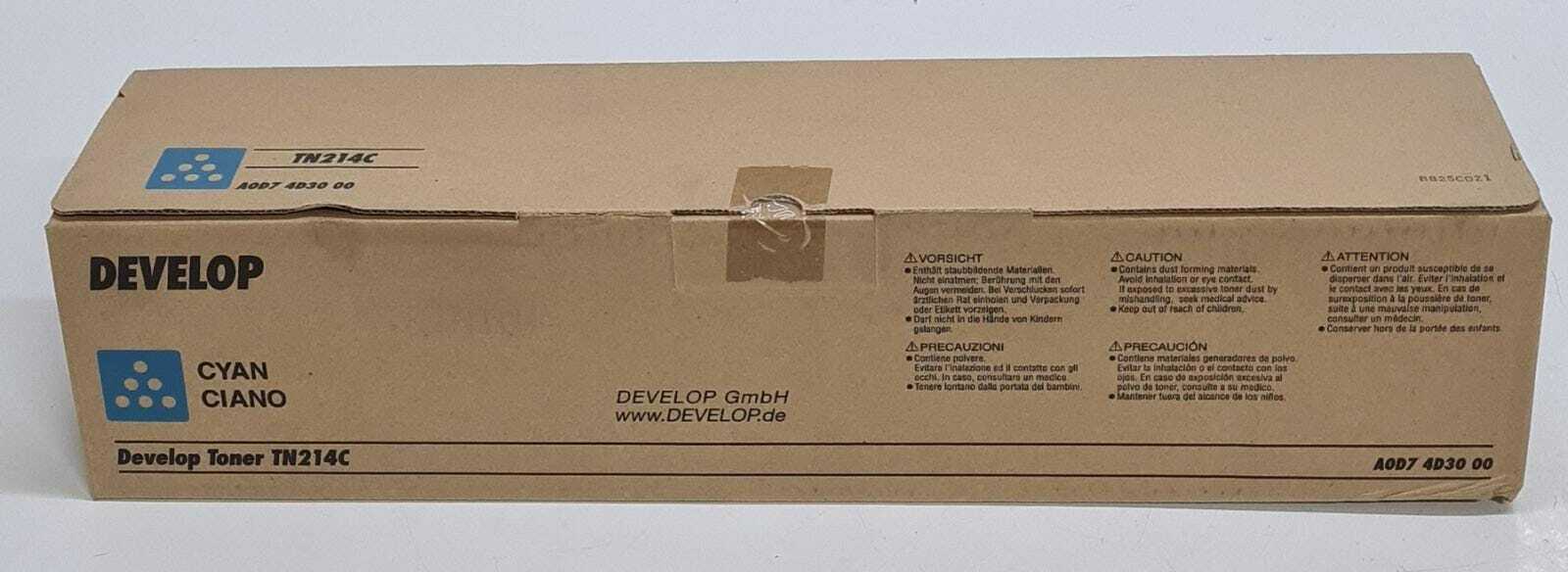 DEVELOP Toner TN214C A0D7 4D30 00 CYAN