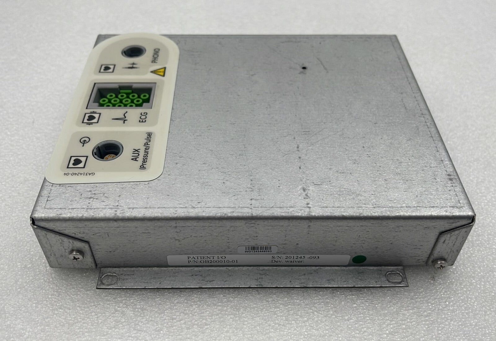 GE Healthcare Vivid E9 Ultrasound Patient Input / Output Module GB200010-01