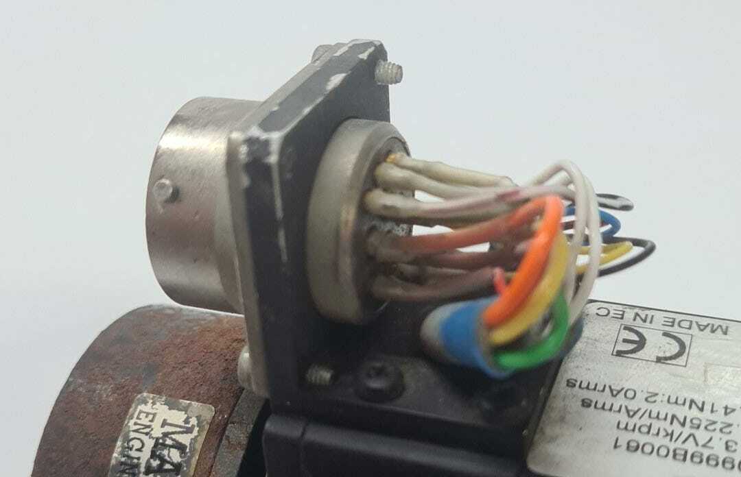 Staubli Brake Motor 55SMA601CBACA W/ Matrix Engineering Encoder 1EB12- 08