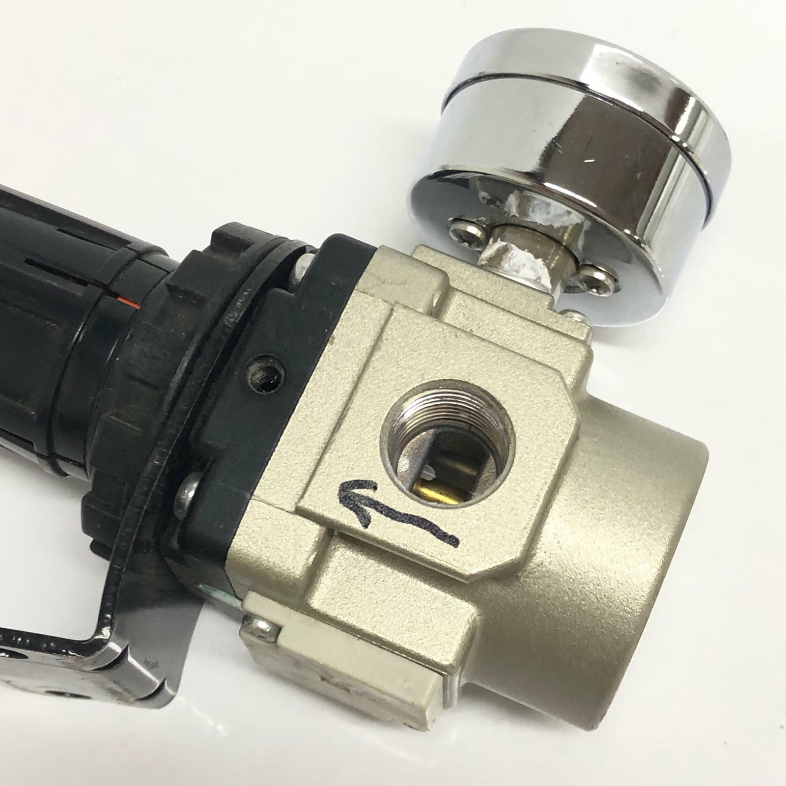 Smc 10 Ar 30 03b N Clean Modular Regulator Set Pressure 0.05 0.85 Mpa w Gauge