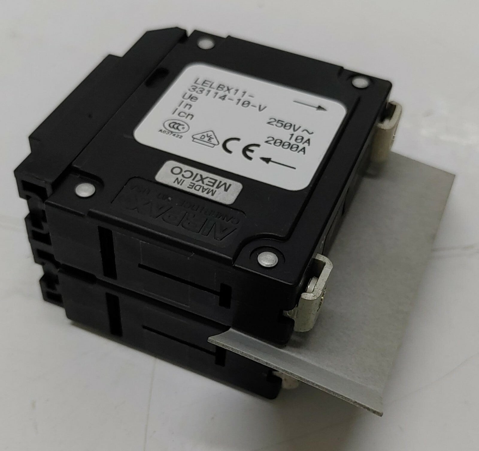 Airpax SP Circuit Breaker LELBX11-33114-10-V 250V Load 0507