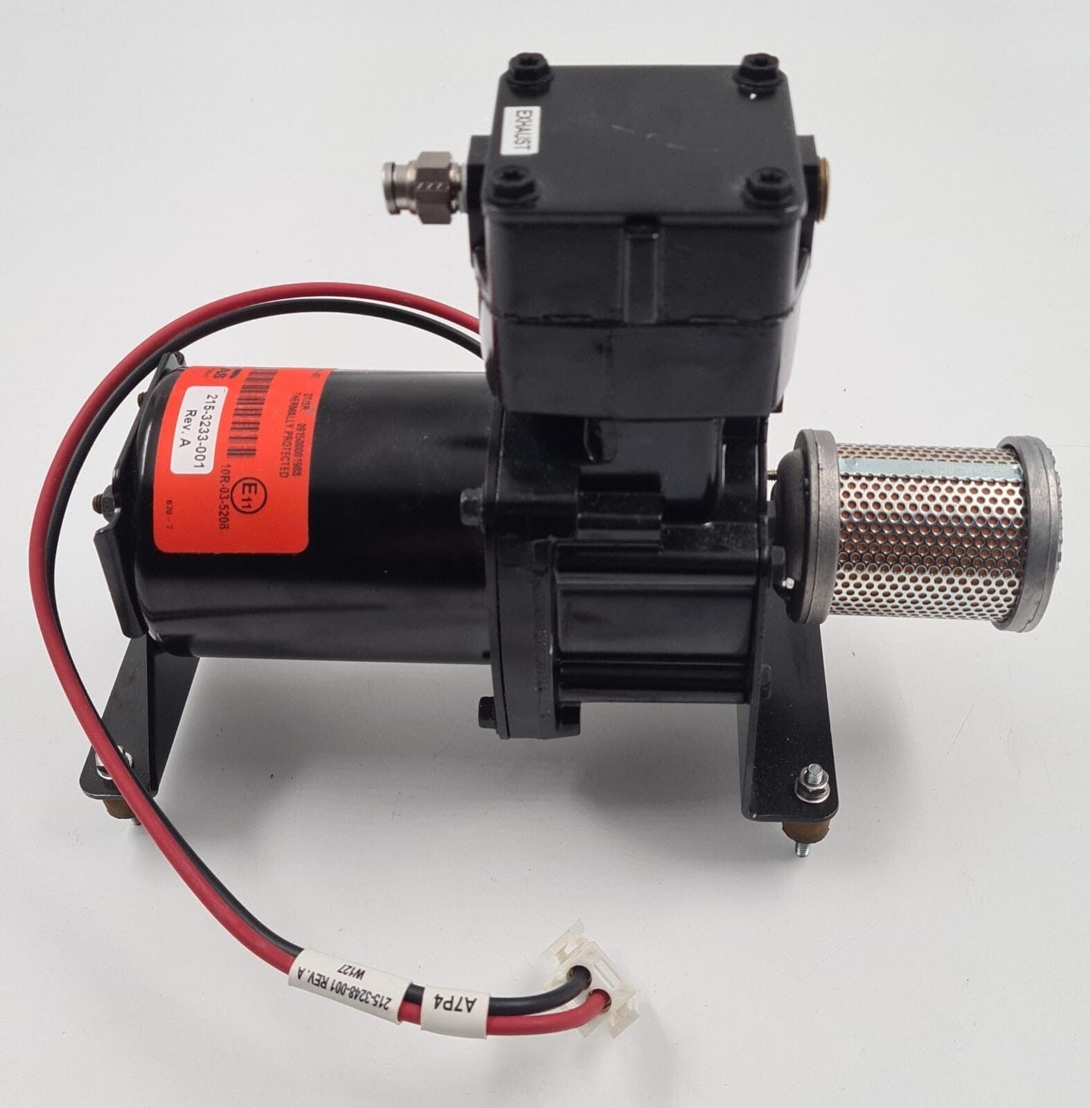 THOMAS 319ADC50/24-007 VACUUM PUMP 1999-1130053 665707 W/ ATOMUFFLER 44AW56 01