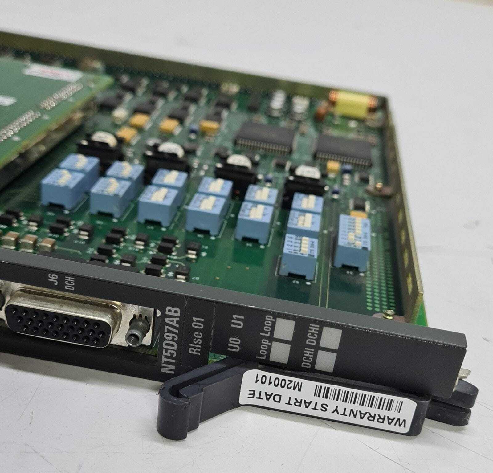 NORTEL / Northern Telecom DDP2 DDCH NT5D97AB Rlse 01 Board PCB PRI W/ NTBK51AAE5