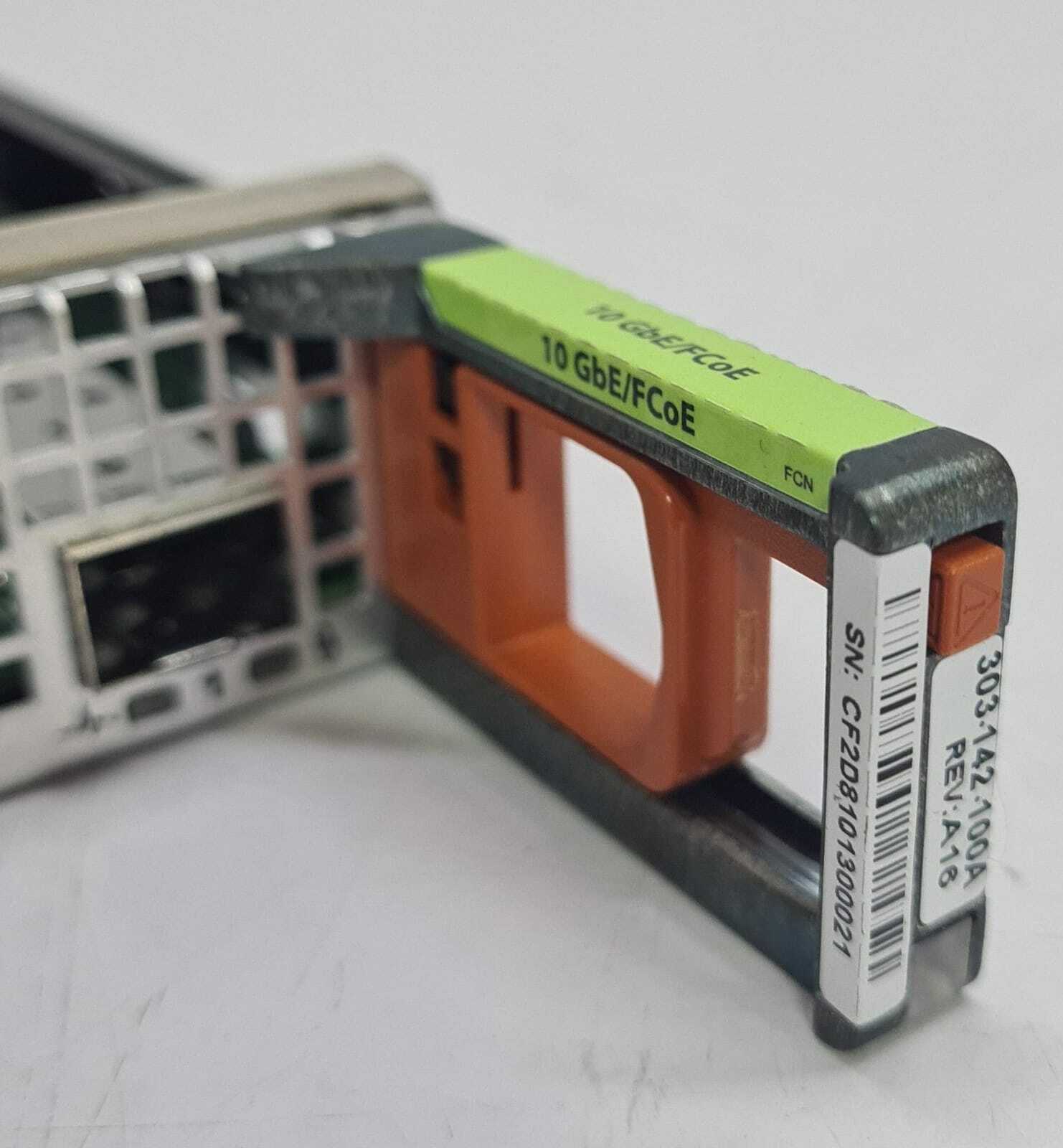 [LOT OF 4] Dell EMC2 SLIC17 10GbE/FCoE 2-Port FC I/O MOD 303-142-100A