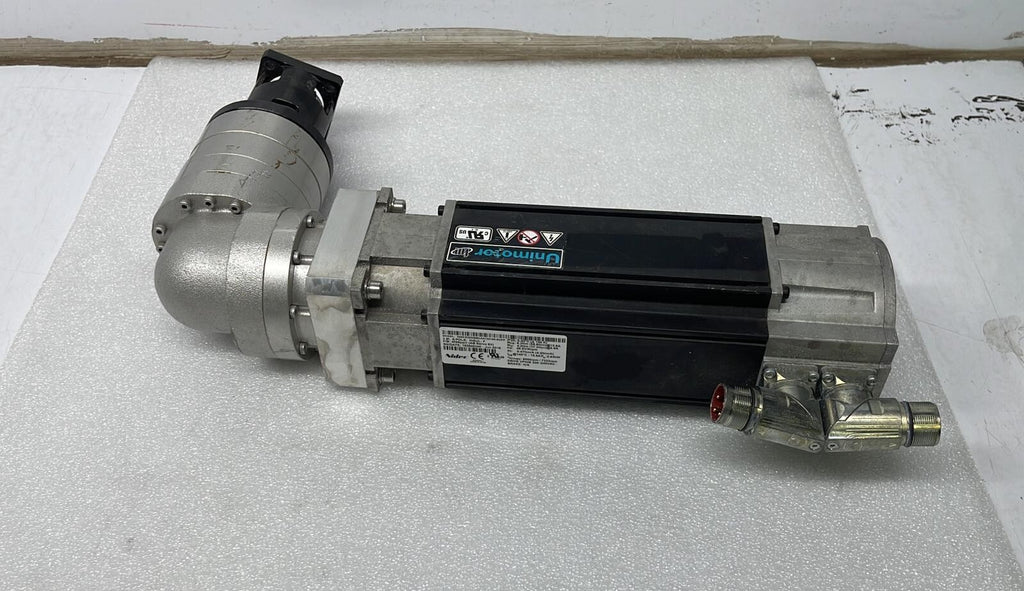Nidec Servo Motor 095E3C600BBCAA100190-SNPP W/ EVL-090B-10-S6-19EB19