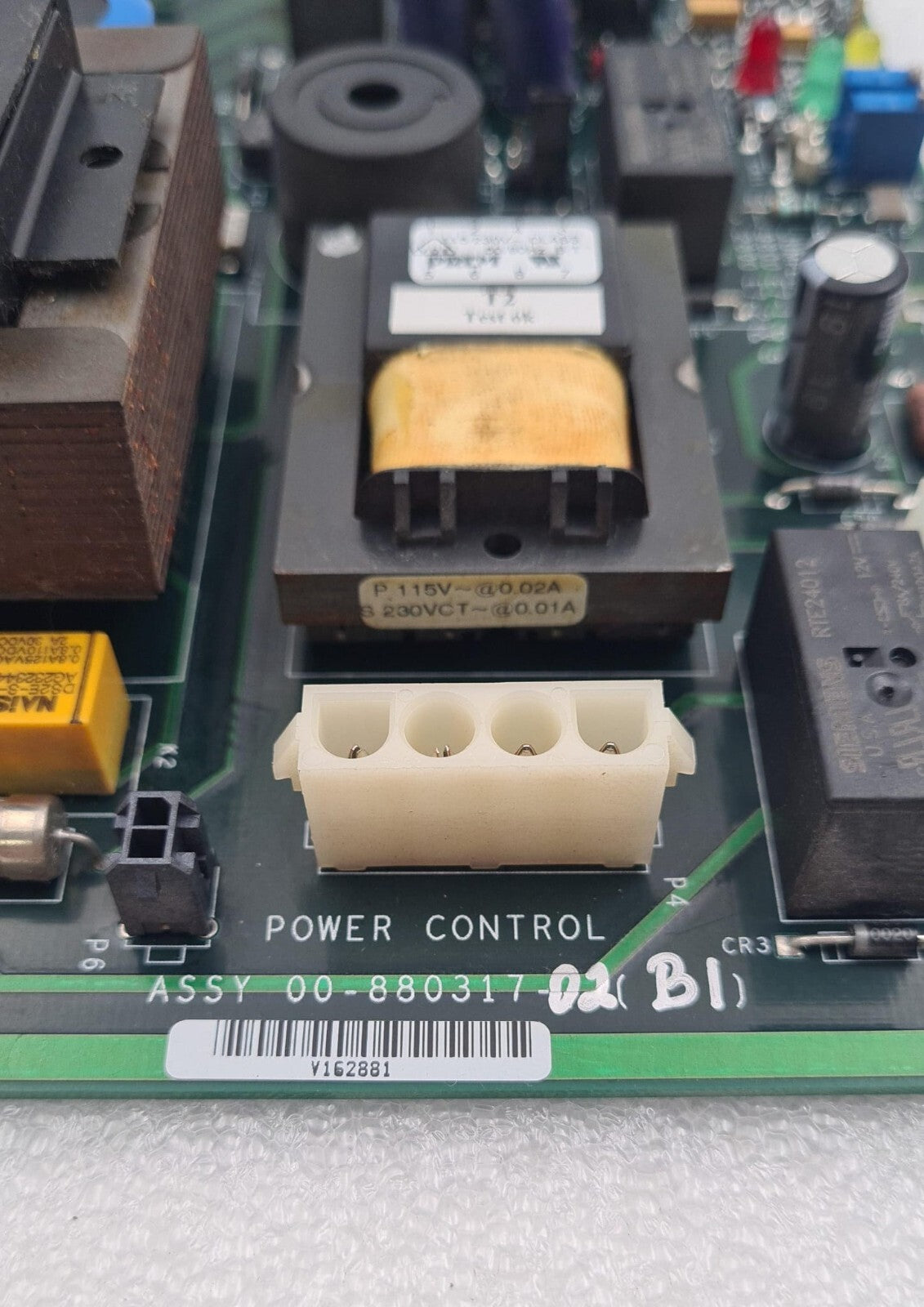 GE OEC POWER CONTROL ASSY 00-880317-02 (B1) Board for 9800 Workstation
