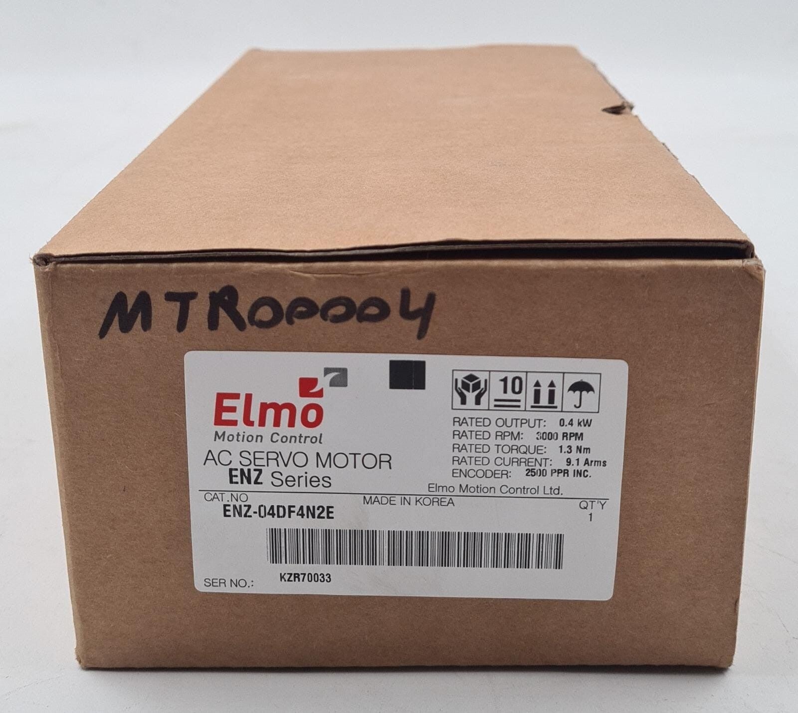 NEW - ELMO SERVO MOTOR ENZ-04DF4N2E