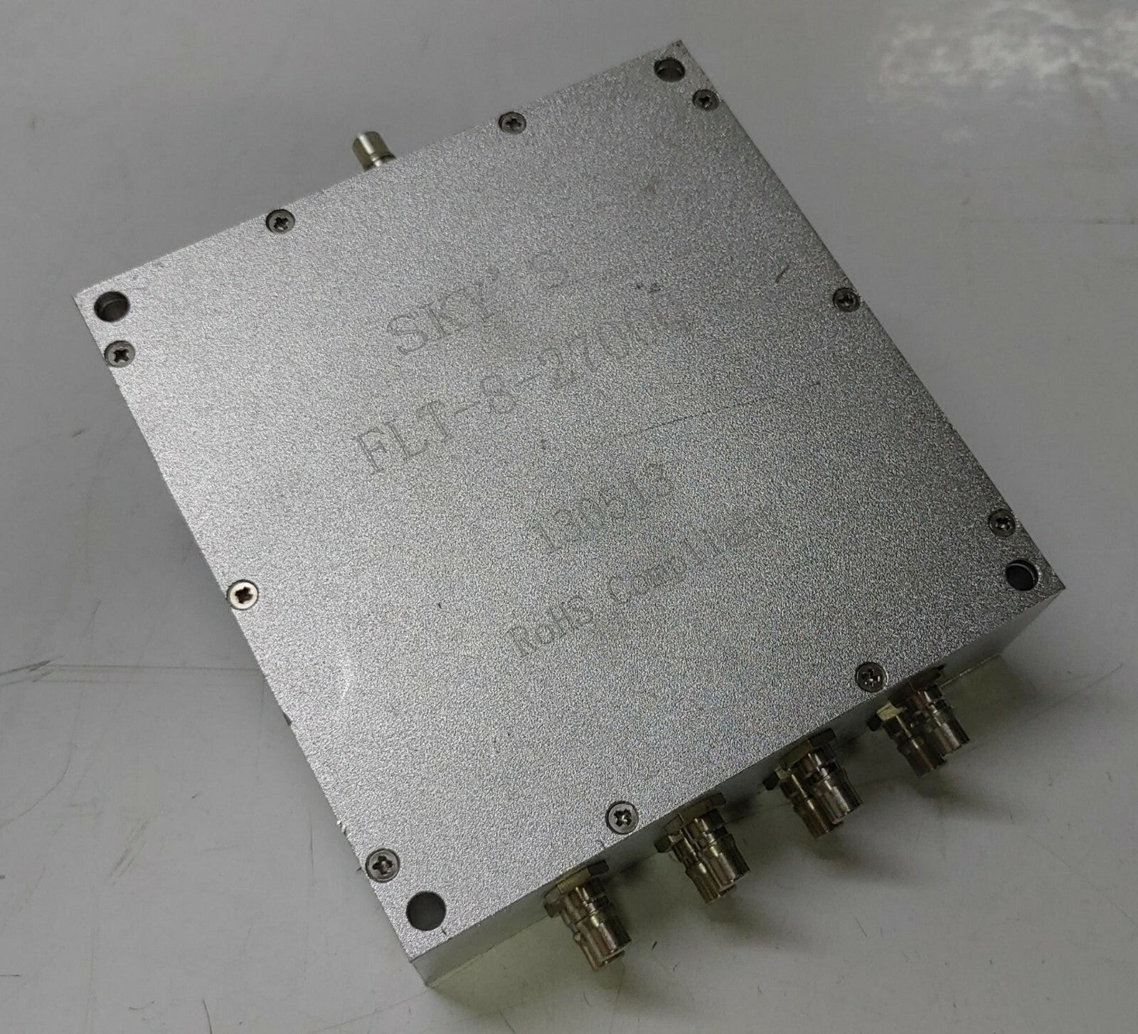 [LOT OF 2] SKY'S FLT-8-2700Q 8 Way Power Divider SMA Female Connectors