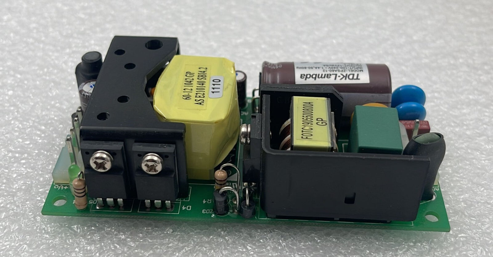 TDK Lambada ZPSA60-20 Power Supply 100-240V ~1.4A 50-60Hz 12Vdc/5A