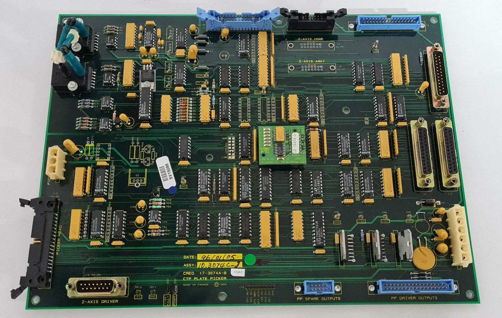 Kodak Creo  CTP Plate Picker 17-3074A-B 10-3074C-F