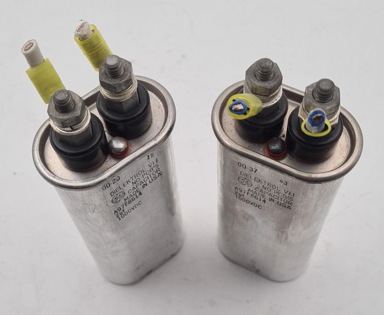 [LOT 2] DIELEKTROL VII NO PCB'S CAPACITOR A97F8614 2uf 1000VDC