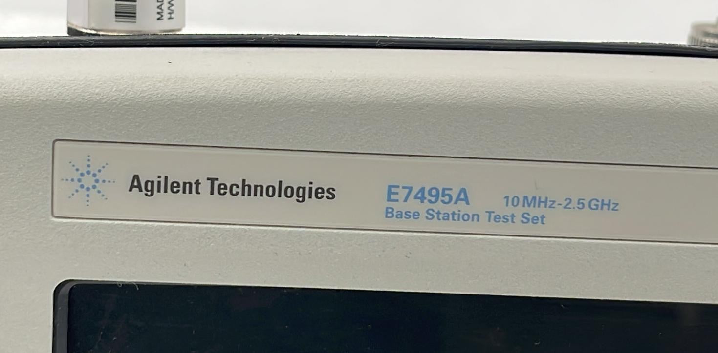 Agilent E7495A Wireless Base Station Test Set 10Mhz-2.5Ghz **AS IS