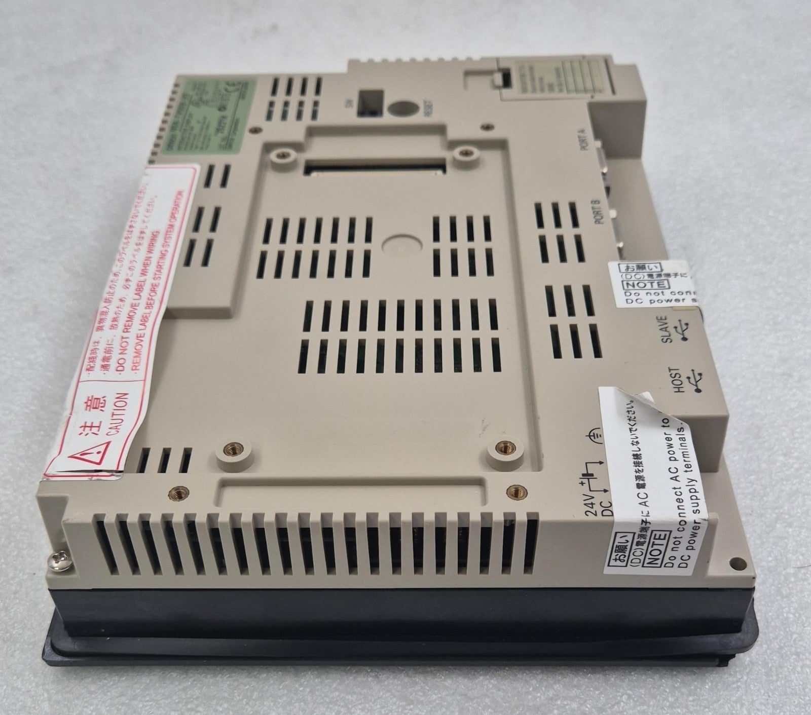 OMRON NS8-TV00B-V2 Interactive Display 8" TFT Touch Screen HMI Module -FOR PARTS