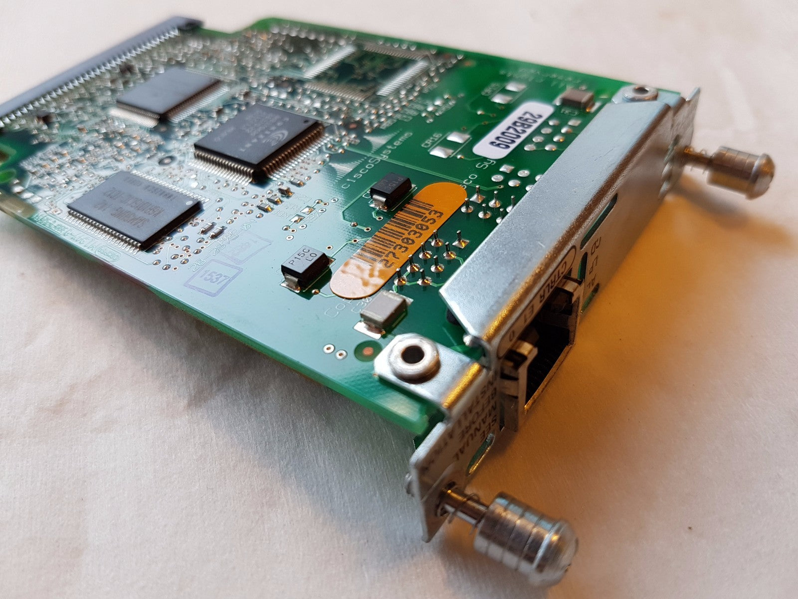 Cisco 800 04475 03B0 VWIC Mft G703 Voice Module for Router Wan Interface Card