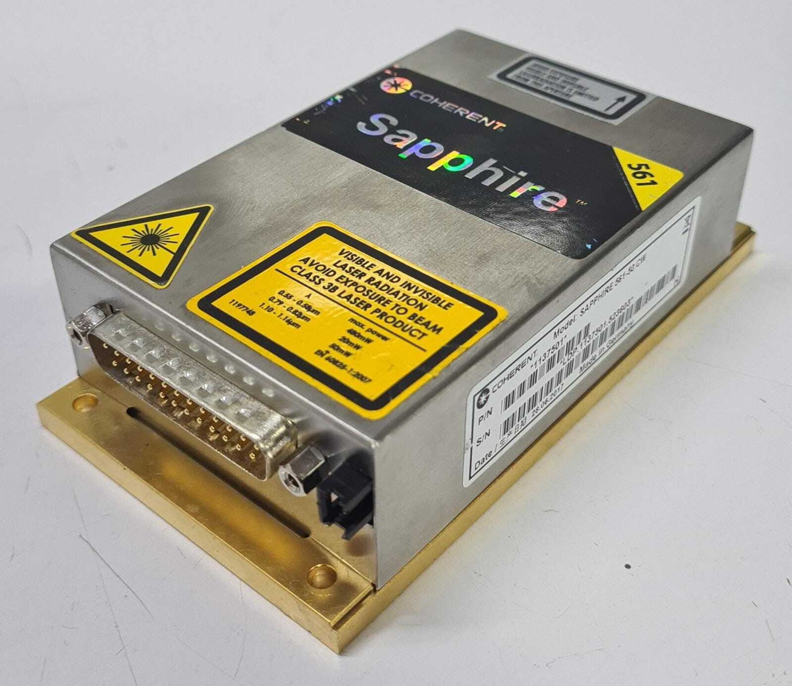 COHERENT Sapphire 561- 50 CW Continuous Wave Laser Head 1137501 - OEM