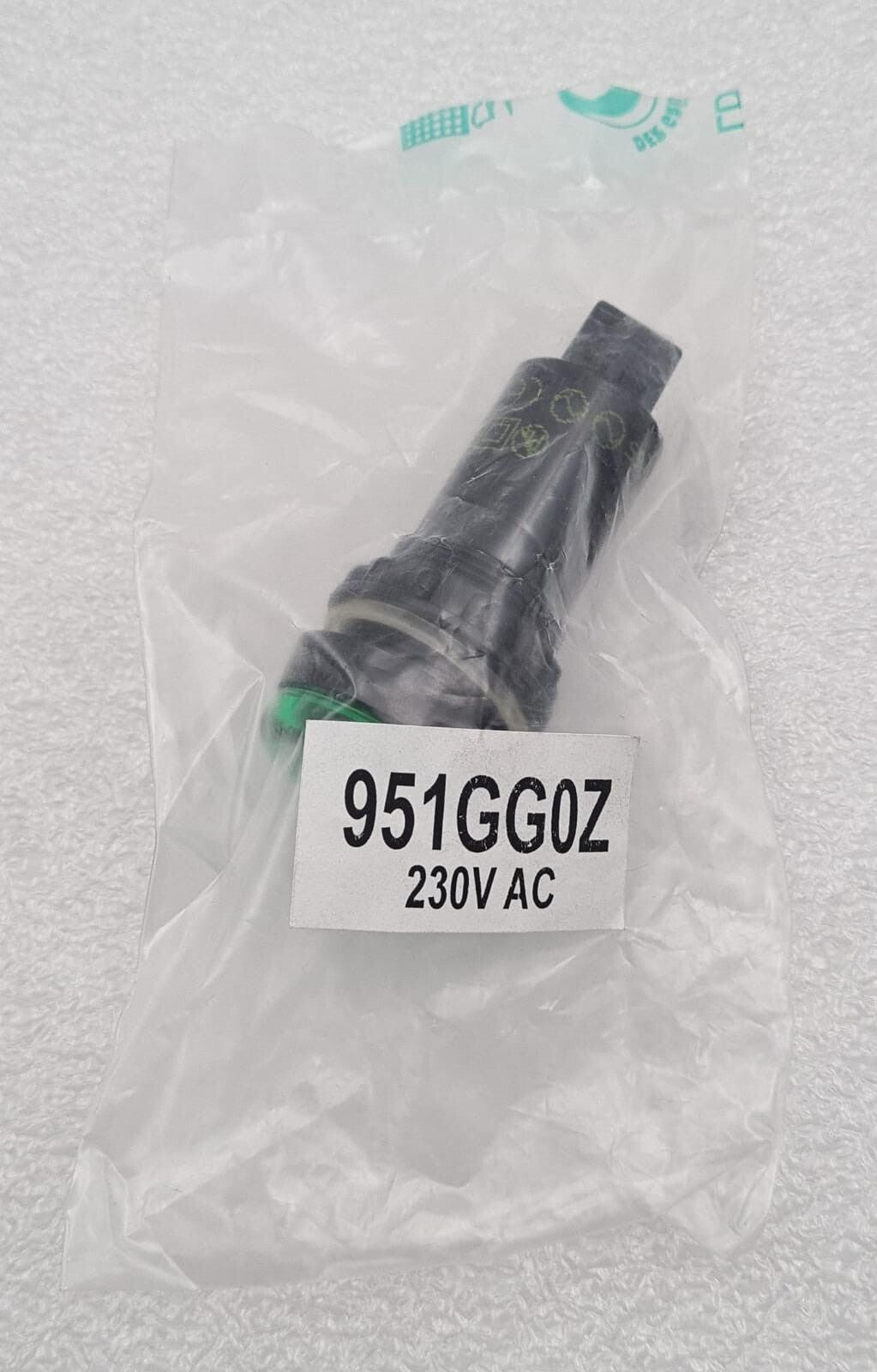 SLOAN 951GG0Z Green Panel Mount Indicator 230V AC Mounting Hole 22mm