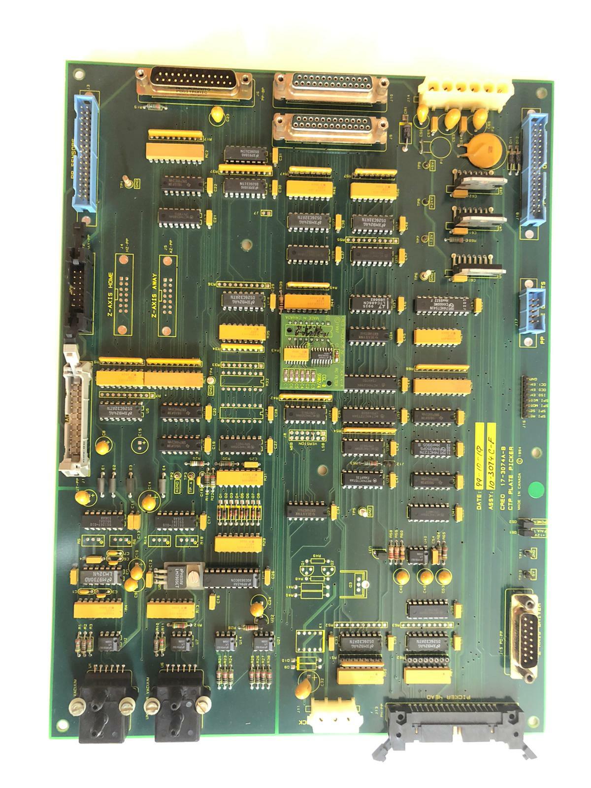 Kodak Creo Platesetter CTP Plate Picker 17-3074A-B 10-3074C-F Canada PrePress