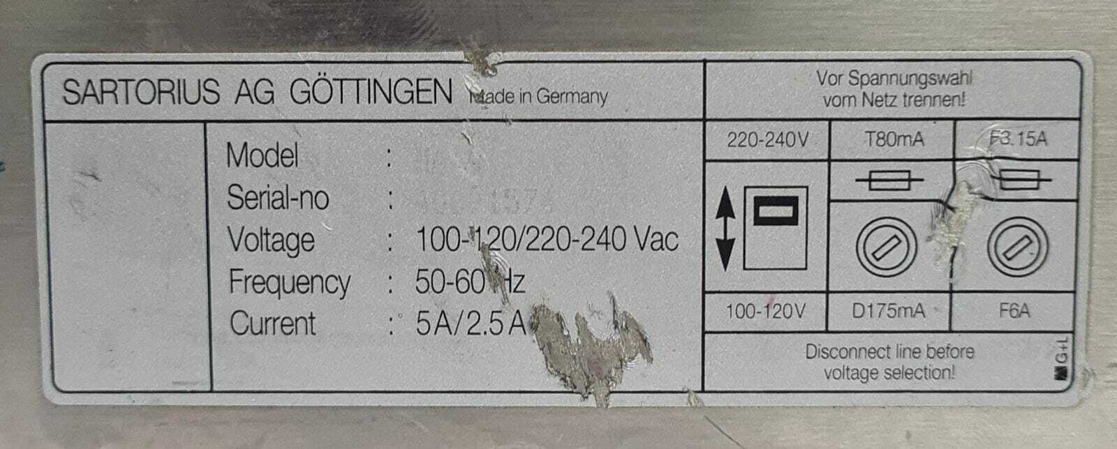 SARTORIUS MA 40 Moisture Analyzer Scale Laboratory Equipment