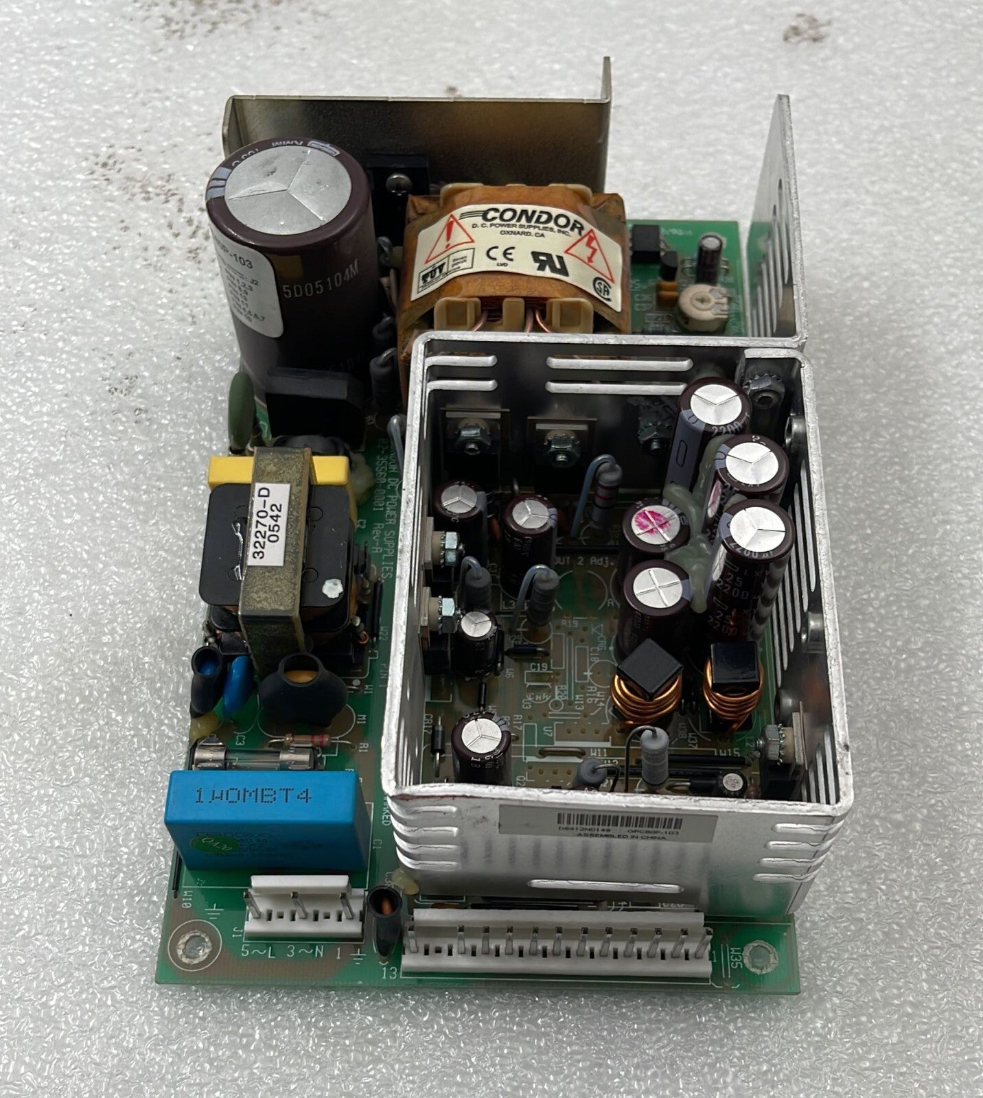 CONDOR GPC80P-103  POWER SUPPLY