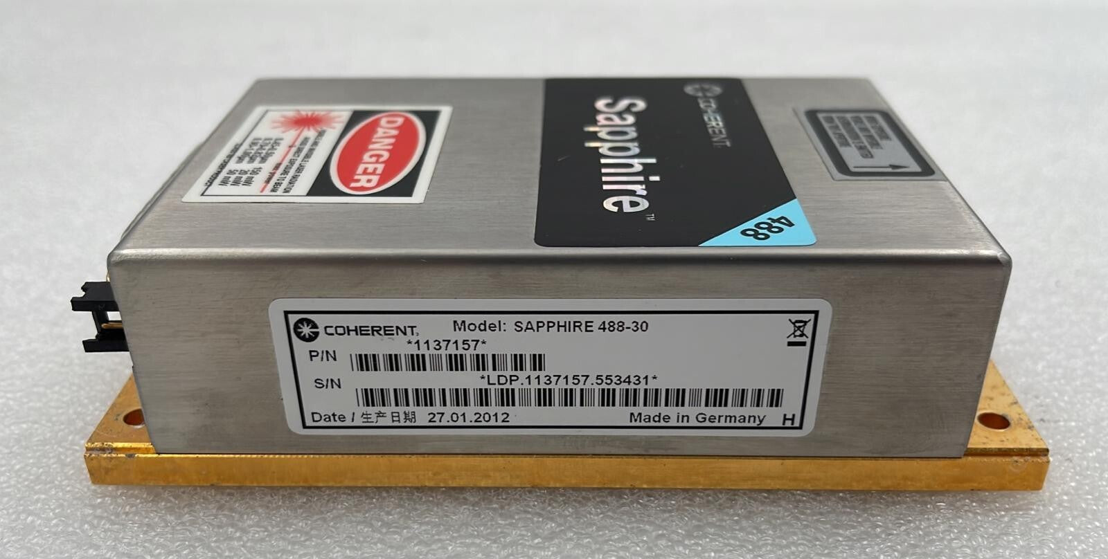 COHERNET Sapphire 488-30 Laser Head 1137157