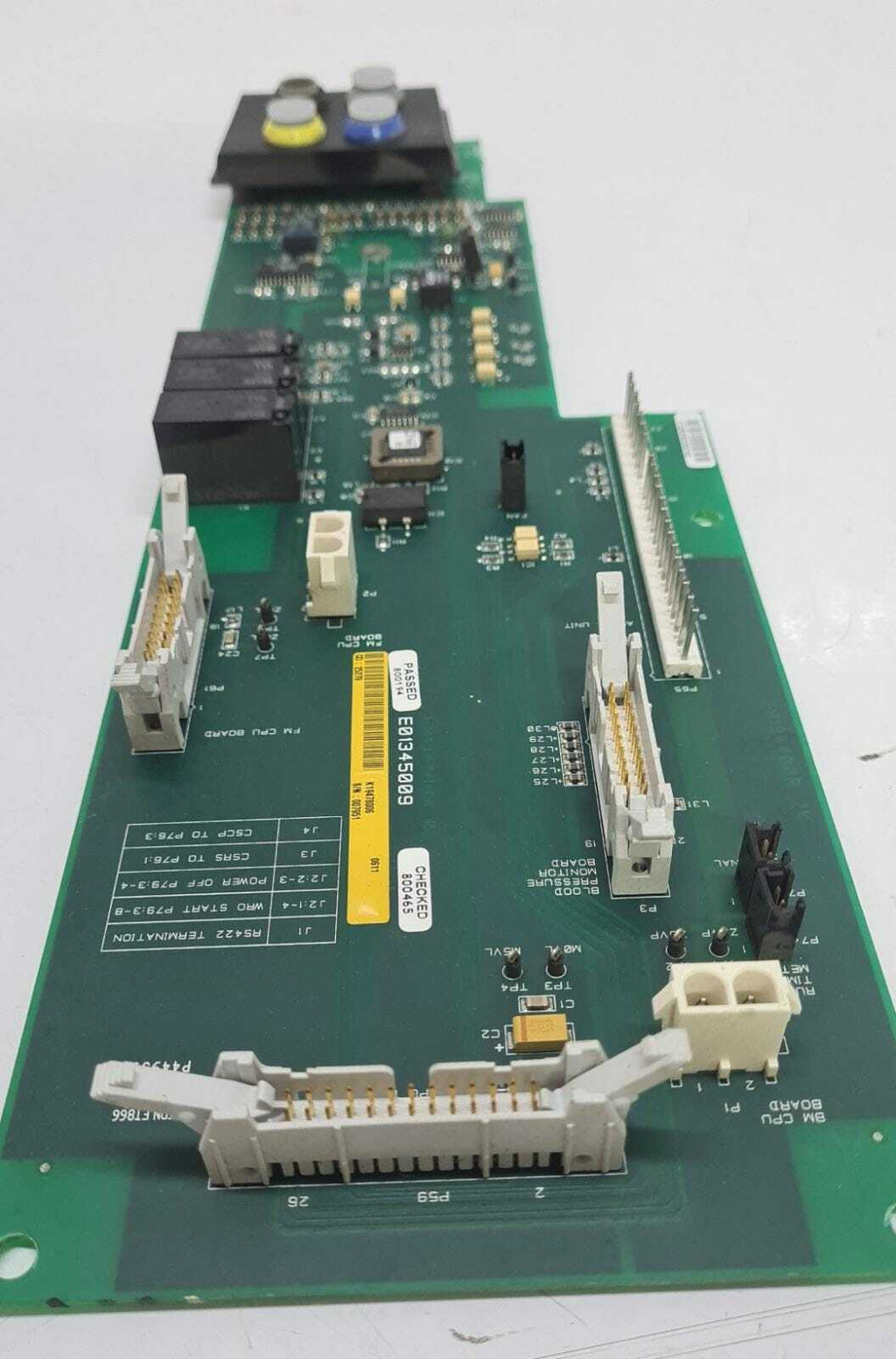 GAMBRO AK 200 S Control Board E01345009 K19478006 ETON ET866 for Dialysis