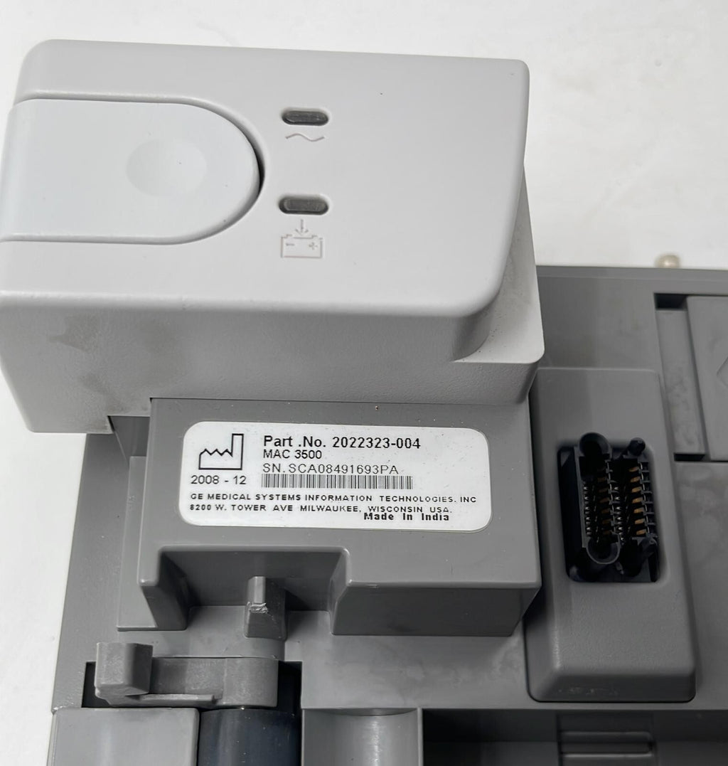 GE MAC 3500 12SL MARQUETTE resting ECG EKG Machine analysis system - FOR PARTS