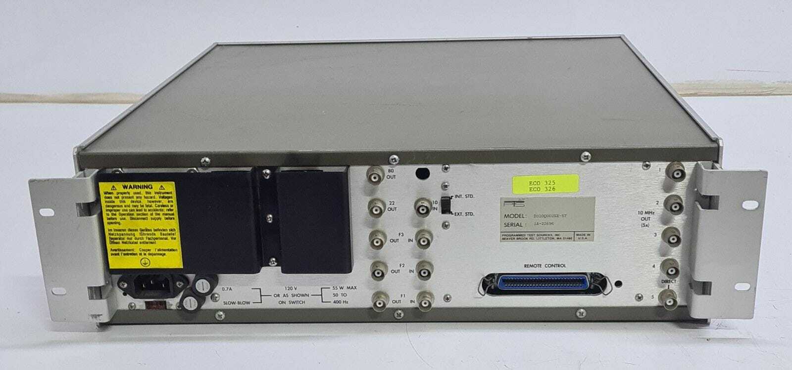 PTS D310 Frequency Synthesizer 1-310 MHz D310Q002SX-57