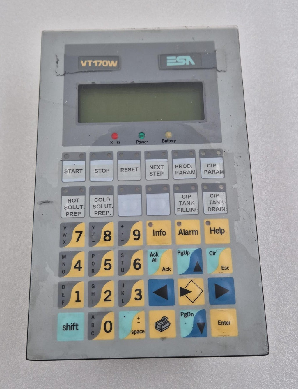 ESA VT170W OPERATOR INTERFACE PANEL VT170WA0000 24V **AS-IS**