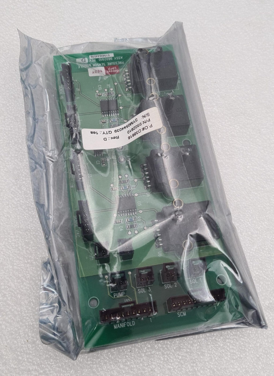 NEW SEALED - ABBOTT CELL-DYN SYSTEM PRESSURE SENSOR MODULE ASSY 9602910 Rev D