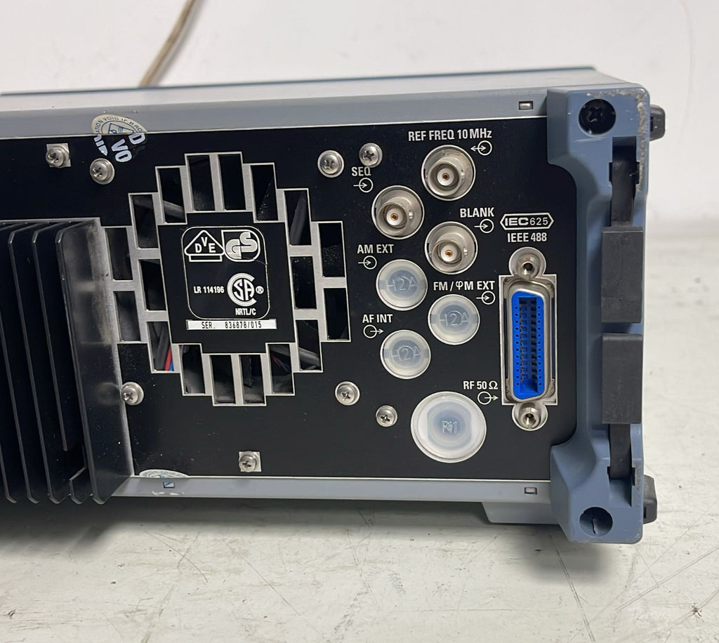 Rohde & Schwarz SMY 02 Signal Generator 9kHz...2.080GHz 1062.5502.12