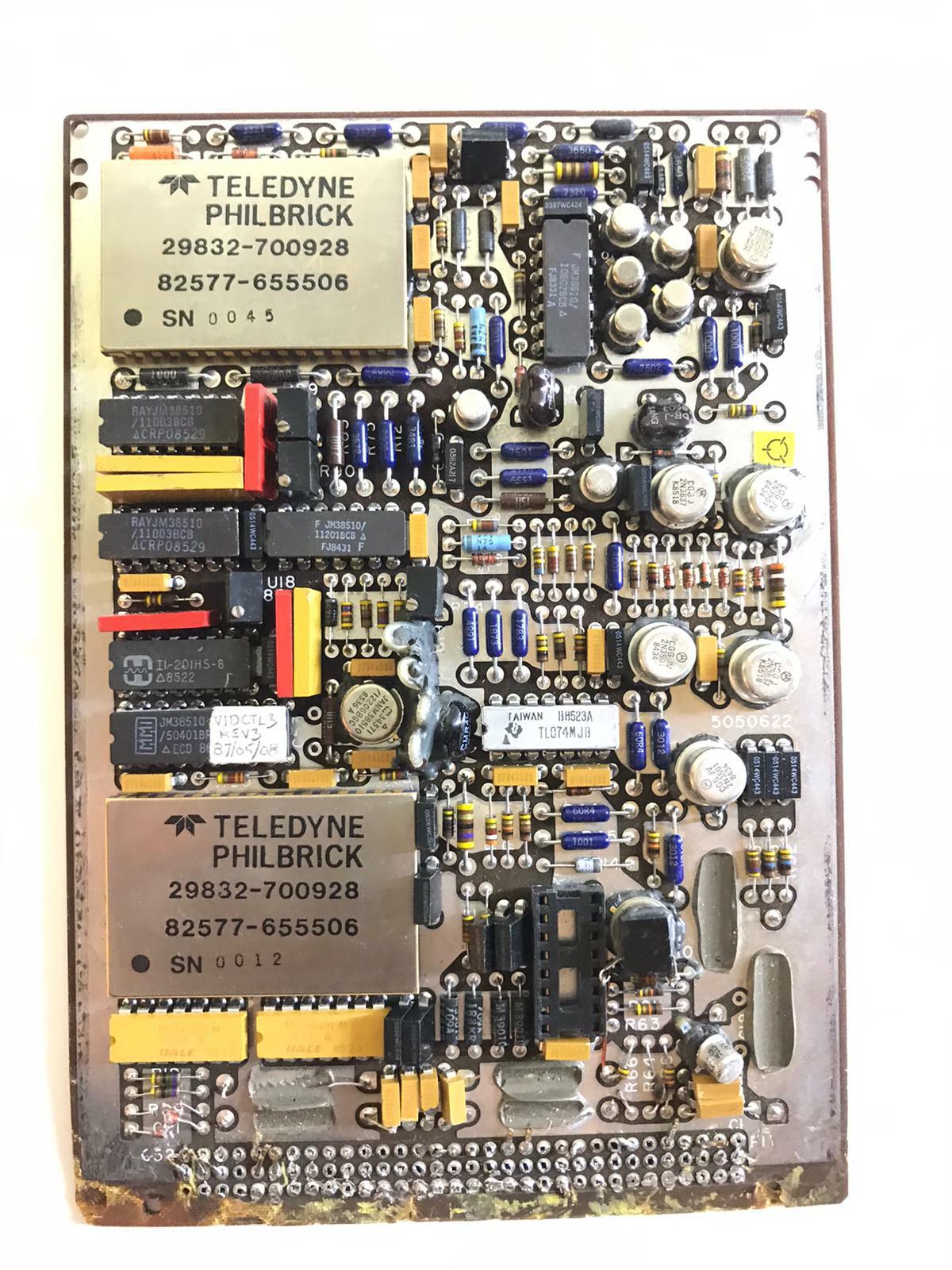 Teledyne Medical Motorola Philbrick Dale CGGJX JM38510 tl074mjb Chip Recovery