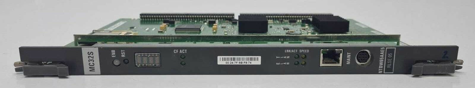 Nortel NTDW65AAE5 RLSE 05 Media Card MC32S Flash