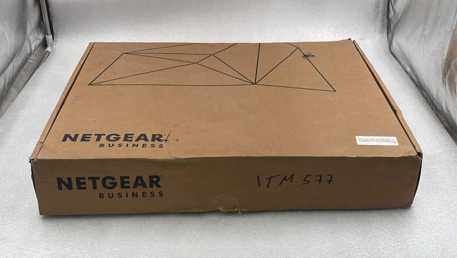 Netgear XS728T-100NES smart managed switch top view