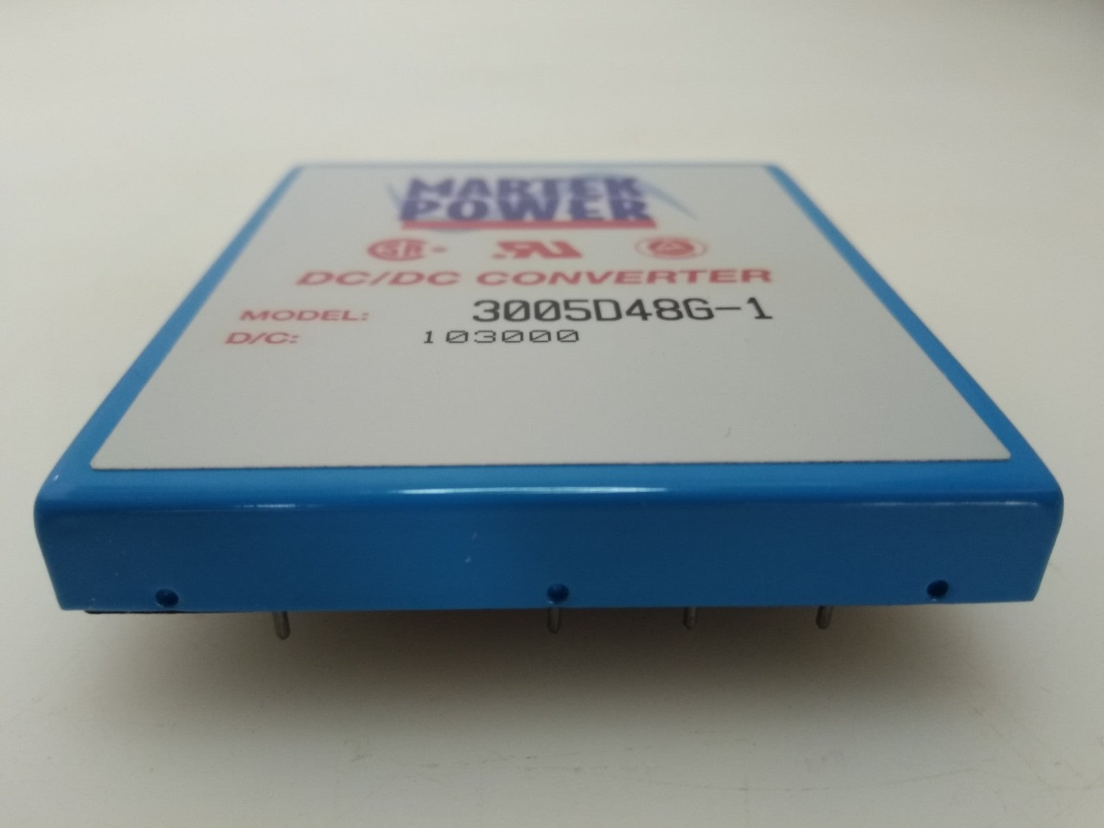 Martek Power 3005D48G-1 Single Dual Triple Output Dc Dc Converter 3000lp 5vdc