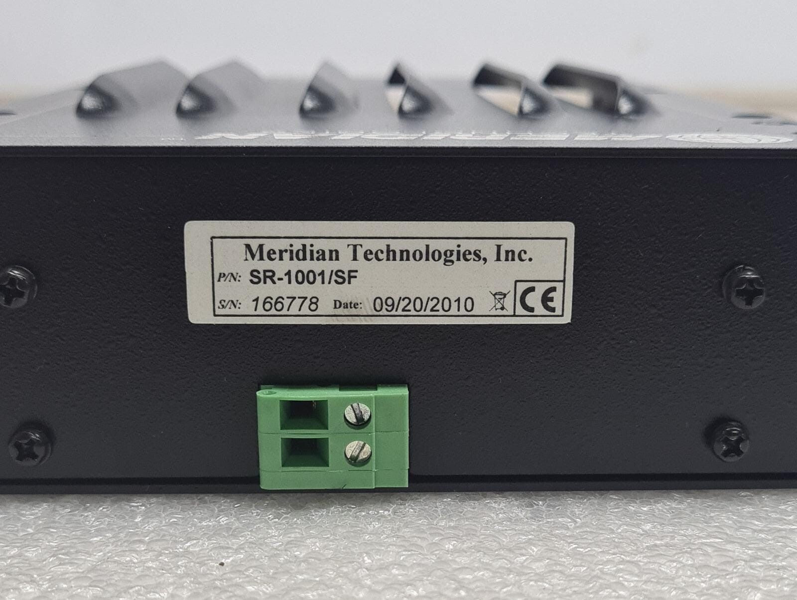 Meridian Technologies SR-1001/SF Fiber Optics SA-1000 Expansion Unit Chassis